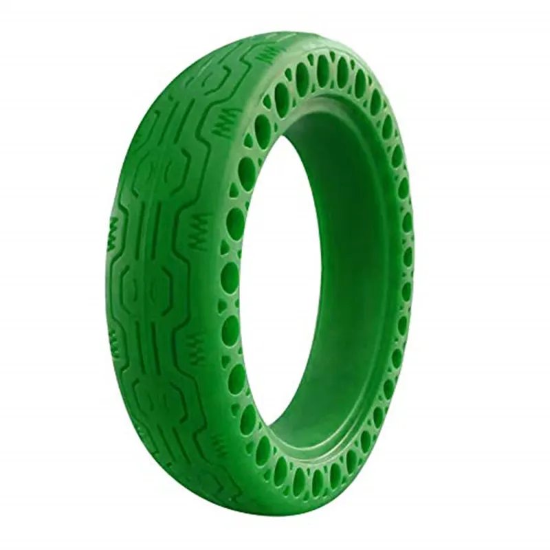 Hollow tires Электрический Скутер Резиновые шины прочные Анти-взрыв шины бескамерные Твердые TReplacement шины для Xiaomi Mijia M365 Электрический скутер - Цвет: Hollow tires
