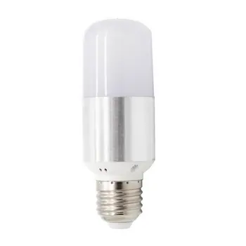 

Led Light E27 E14 Power 5w Wide Pressure Ac85-265v-silver Shell Silver Shell Led Candle Bulb Chandelier Lighting
