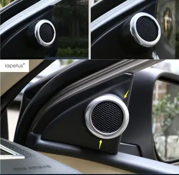 

Lapetus Accessories Fit For Toyota Corolla 2014 - 2018 Inner Window Pillar A Stereo Speaker Audio Loudspeaker Molding Cover Trim