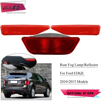 

ZUK For FORD EDGE 2011 2012 2013 2014 Rear Bumper Reflector Fog Light Fog Lamp Rear Foglight Foglamp With Bulb