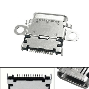 

2 pieces Charging Port Type-C Charger Socket Replacement USB For Nintendo Switch NS Console Repair