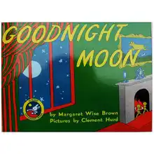 

Goodnight Moon By Margaret Wise Brown Educational English Picture Book Learning Card Story Book For Baby Kids Children Gifts