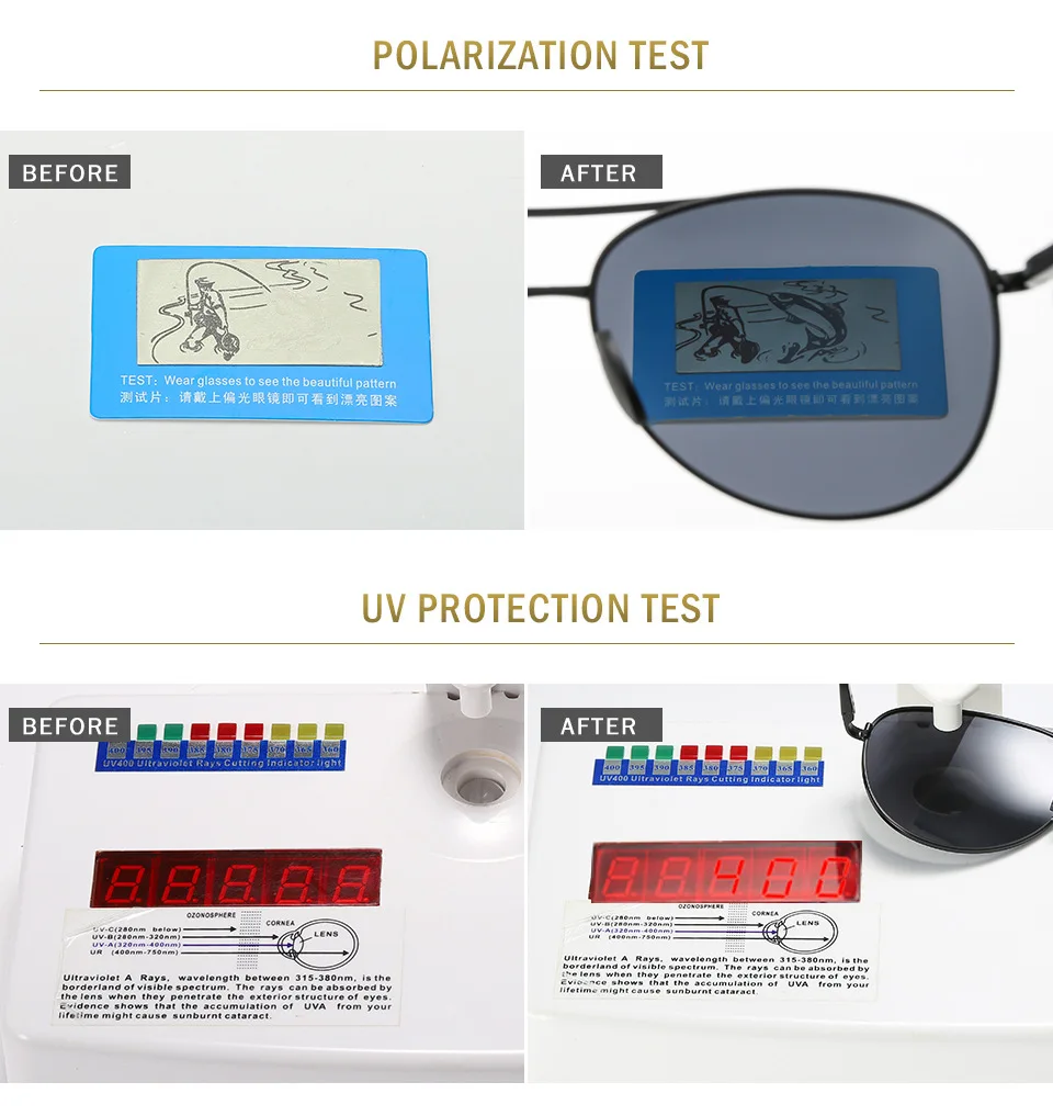 Mens Classic Pilot Metal Sunglasses Spring Hinge with Polarized+UV400 Lenses Driving Sun Glasses for Men Fishing Sunglass 1097