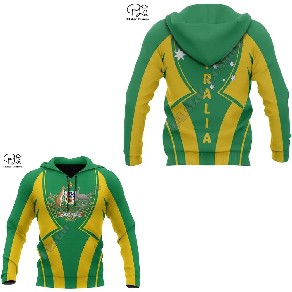 

2020Newest Fashion Australia Country Flag Retro Funny Tracksuit Long Sleeves Streetwear Unisex 3DPrint Zipper/Hoodies/Jacket A23