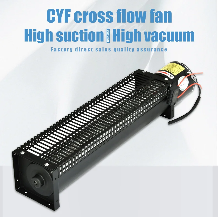 Cyf6037 cross-flow longo ventilador de tambor de