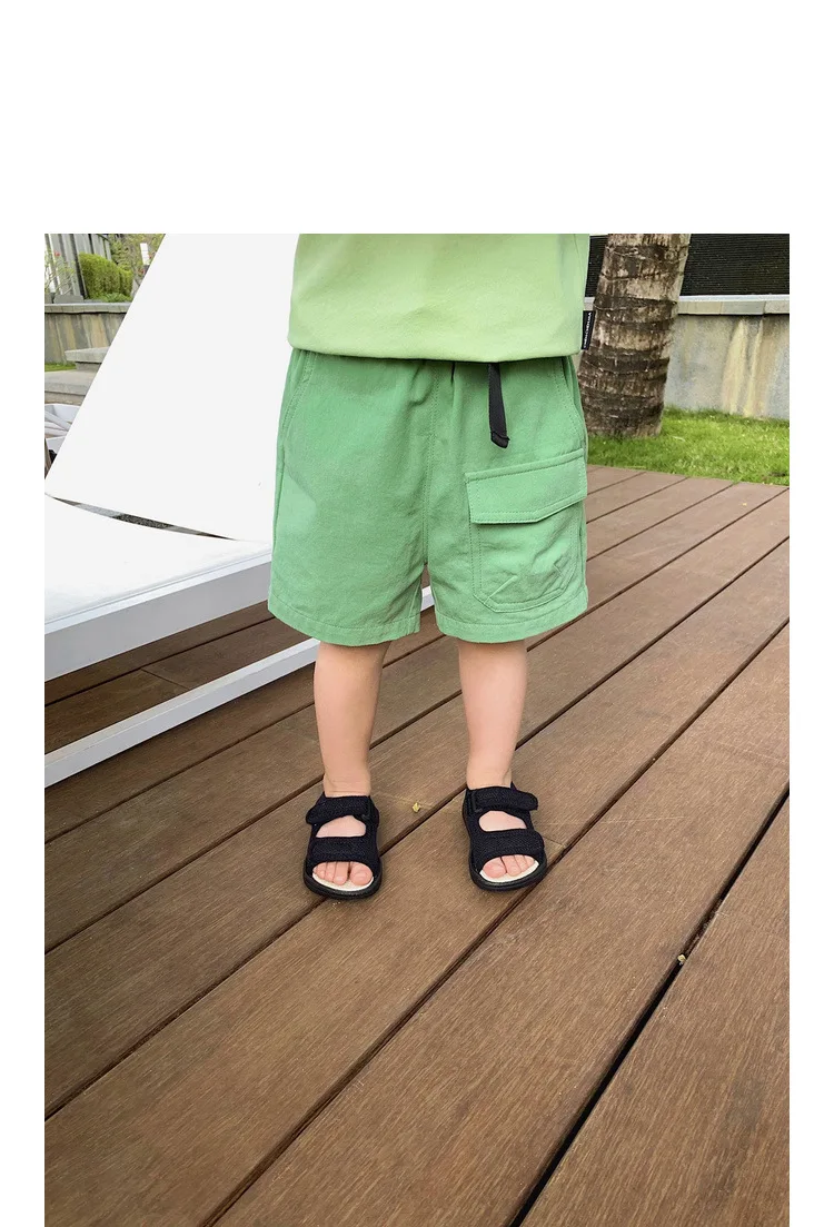 YYC Infant Children's Clothing Summer BOY'S Bib Overall Baby Casual Shorts Chen Mom CHILDREN'S Shorts Outer Wear
