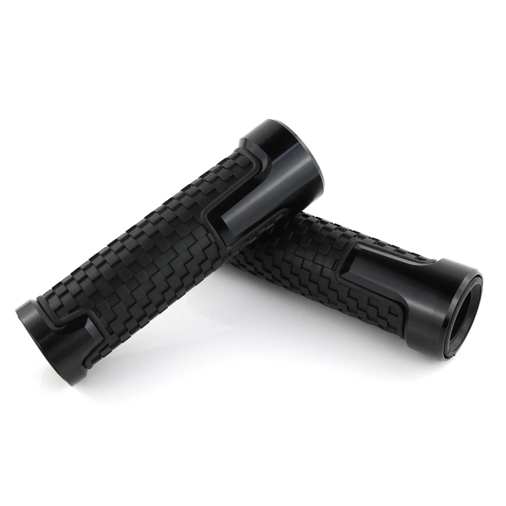 black Для Benelli TRK 502 руль мотоцикла рукоятки CNC алюминий не скользит Резина TRK502 - Color: black