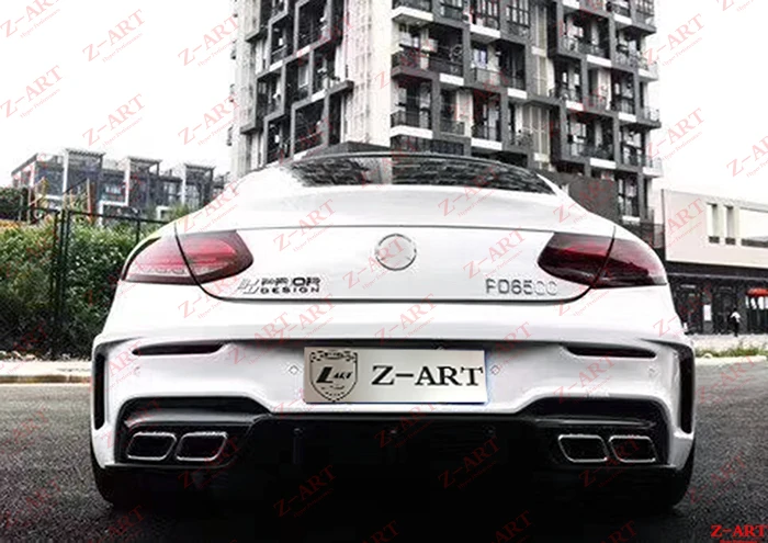 Z-ART широкий обвес для C class coupe- тюнинг обвес для W205 C Класс 2 двери ремонт обвес W205 комплект дооснащения обвеса