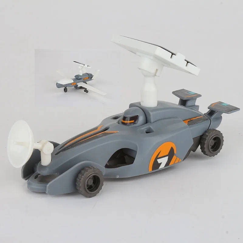 4 в 1 мультиформа DIY сборные строительные блоки игрушки солнечный автомобиль сборка робот смешная детская игра-головоломка развлекательные игрушки
