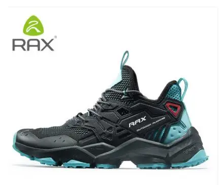 RAX men off-road hiking shoes mens flying-sewing non-slip shockproof breathable wearable walking trekking TRAVEL sports shoes