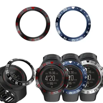 

For Suunto AMBIT 3 Bezel Ring Adhesive Cover Anti Scratch Steel Smart watch