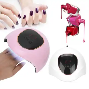 

New Nail Art Gel Polish Dryer UV 72W Manicure Light Professional Nail Art Machine Tool S2 Pro Fast Drying 30pcs Chips Nail Lamp