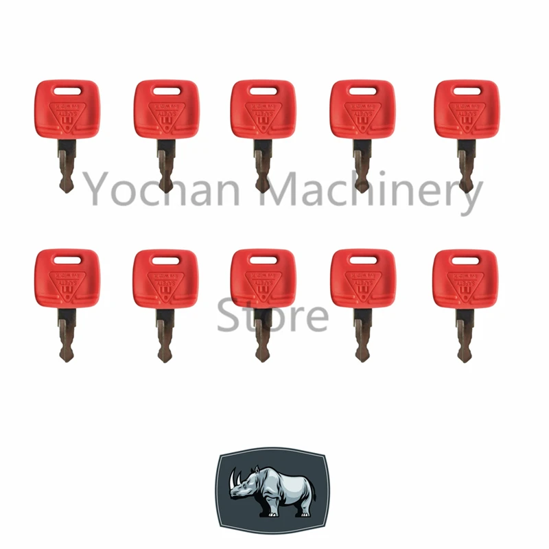 10 pezzi RE183935 chiave di accensione per nuovo trattore John Deere RE43492 RE71557 spedizione gratuita - Hae0c5aa053ef415c9e5bbb45791842b90