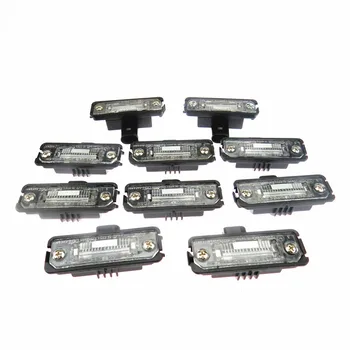 

AZQFZ Qty 10 Halogen Tailgate License Plate Light 12V For VW Phaeton Golf MK4 Beetle Polo 2000-2010 1J6 943 021 B 6QD943021A