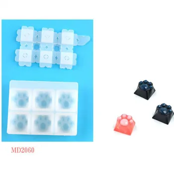 

New Key Cap Mold OEM Mechanical Keyboard Silicone Mold DIY Handmade Crystal Epoxy Key Cap Mold
