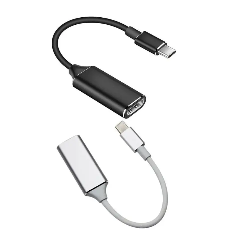 Тип-c к HDMI конвертер компактный и портативный переносной удобный USB-C 4K HD HDMI адаптер удлинитель для телефона MacBook