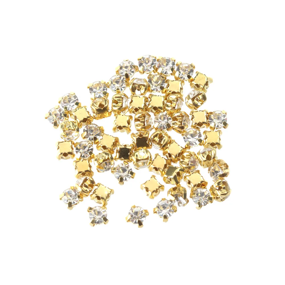 Mini Rhinestone Buckle DIY Doll Accessories