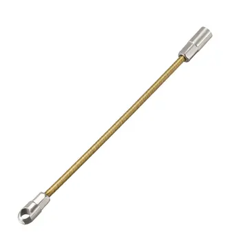 

Uxcell 165mm/6.5inch Flexible Fish Tape Replacement Leader Wire Cable Puller for 6.5mm Fish Tape