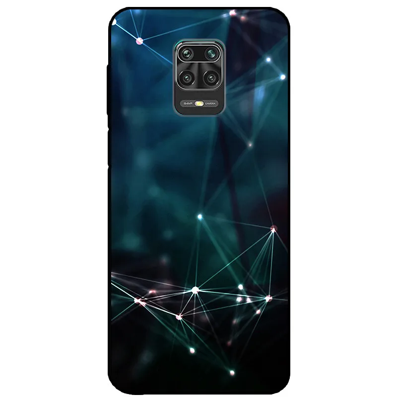 For Xiaomi Redmi Note 9S Case Soft Silicone Back Case for Xiaomi Redmi Note 9 Pro Note9s 9 s Case Redmi9 9S Black Phone Cover 