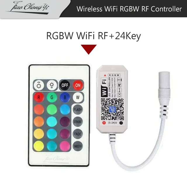 WIFI RGBW 24Key RF