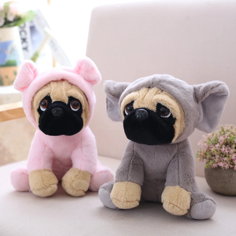 Игрушки животных для детей мягкие хлопковые игрушки аниме 24 см щенок мультфильм плюшевые игрушки одеваются Мягкая игрушка "Щенок" мягкие интерактивные игрушки W822