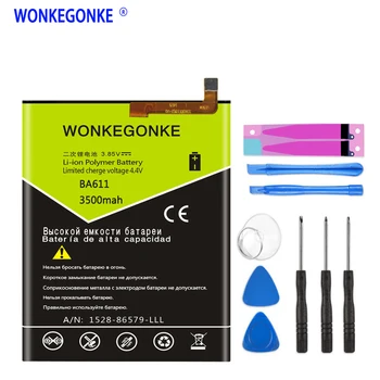 

WONKEGONKE 3500mAh BA611 Battery for Meizu M5 Battery Batteries with Tracking Number