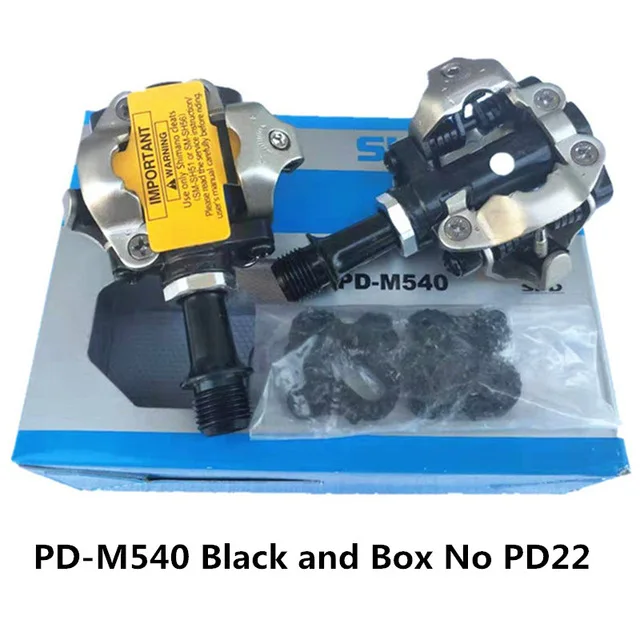 SHIMANO PD-M520/M540/M8000/M8020 XT велосипедный замок шаг горный велосипед самоблокирующаяся педаль с замком SH51 кусок черный совершенно новая коробка - Цвет: M540 Black 2