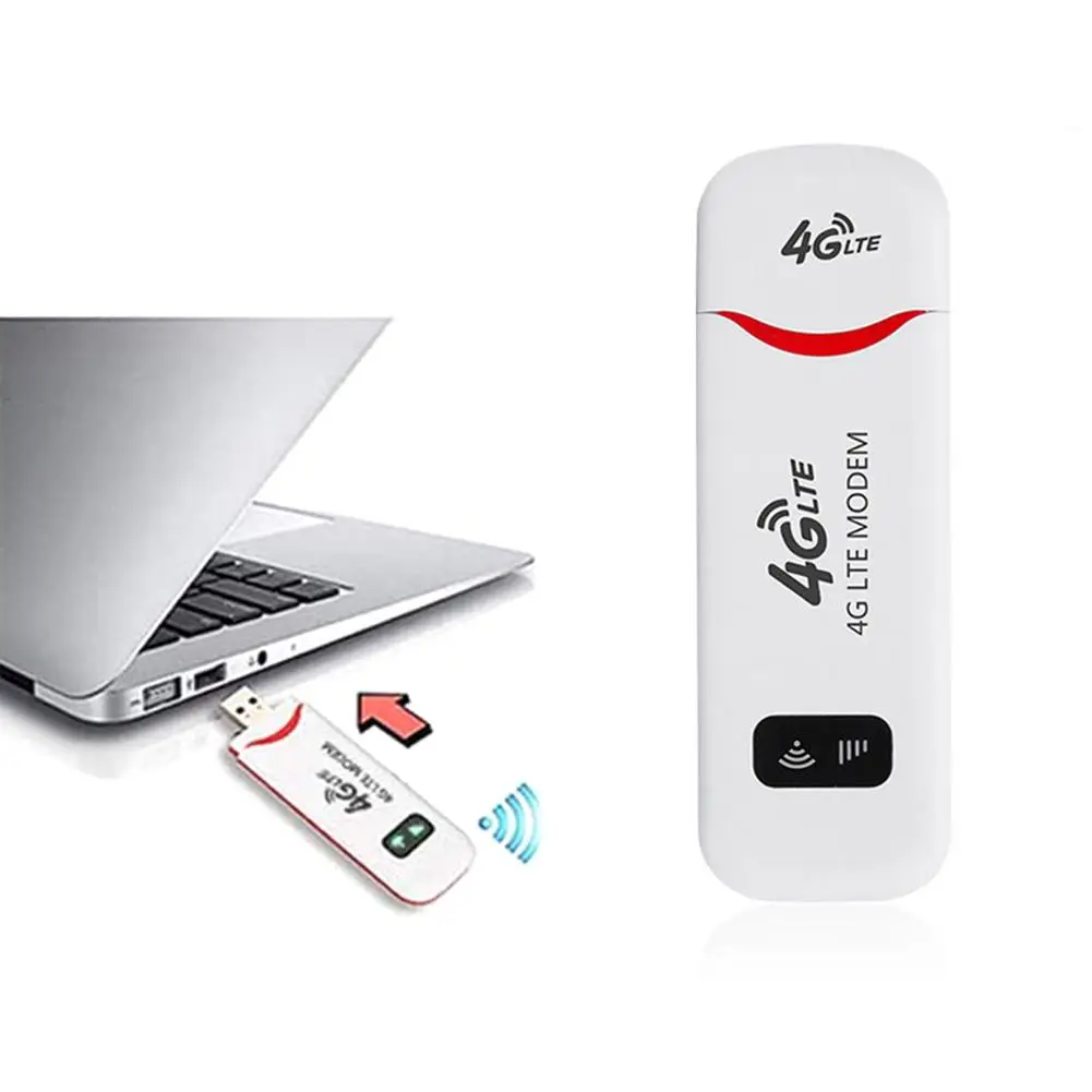 Портативный беспроводной USB ключ LTE 100 Мбит/с 4G точка доступа Wi Fi слот для SIM карты