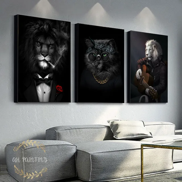 Quadro decorativo Macaco Filhote Fofo Animais Fofos para sala quarto no  Shoptime