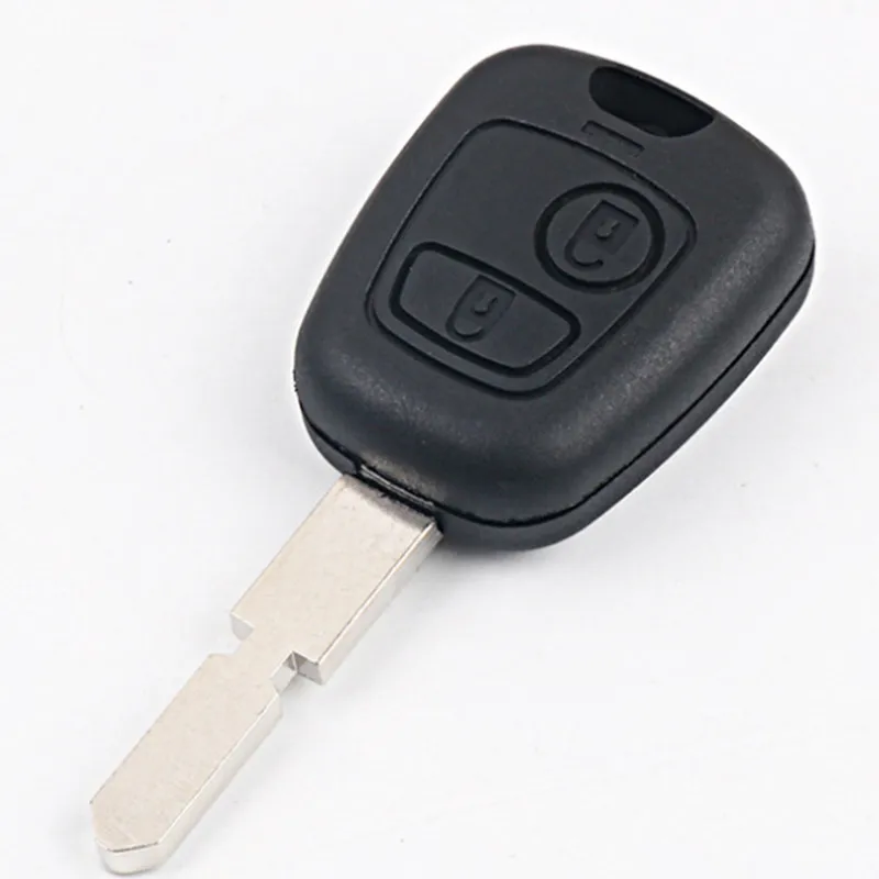 DAKATU 2 кнопки для Citroen C1 C4 для peugeot 106 107 207 307 407 206 508 406 Замена дистанционный ключ чехол в виде ракушки запись Fob
