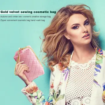 

Hot Sale Cosmetic Bags Multi-function Travel Makeup Bag Portable Cosmetic Organizer Zipper Wash Toiletry Tote Handbag