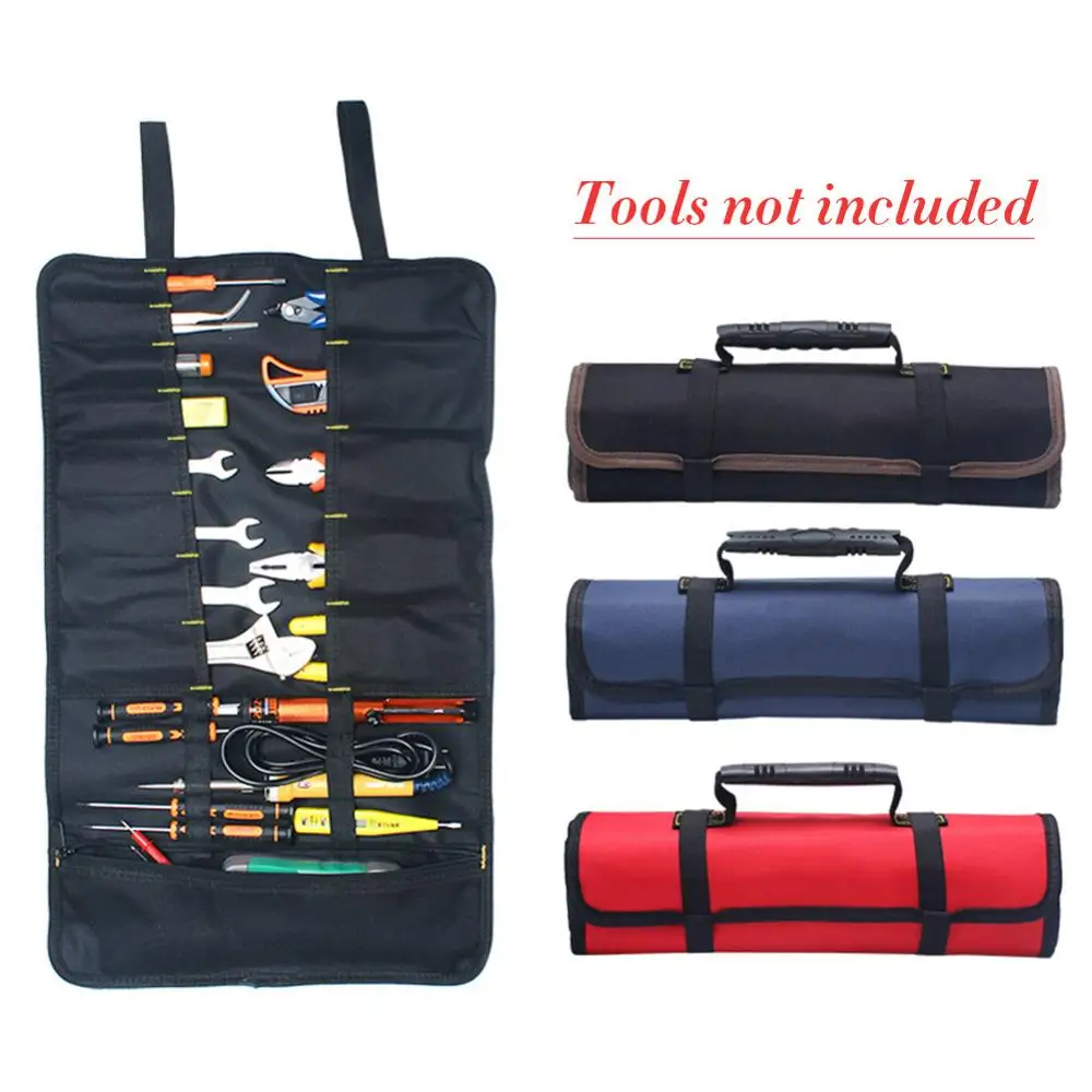 

Socket Organizer 22 Pockets Zipper Pouch Tool Roll Organizer Tool Roll Pouch Small Tools Carrier 35FP
