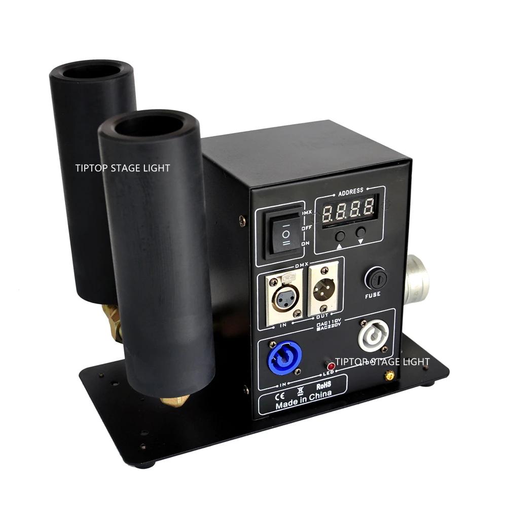 Бесплатная доставка TIPTOP Global спецэффекты Cryo Co2 Jets двойная труба DMX512 контроль для
