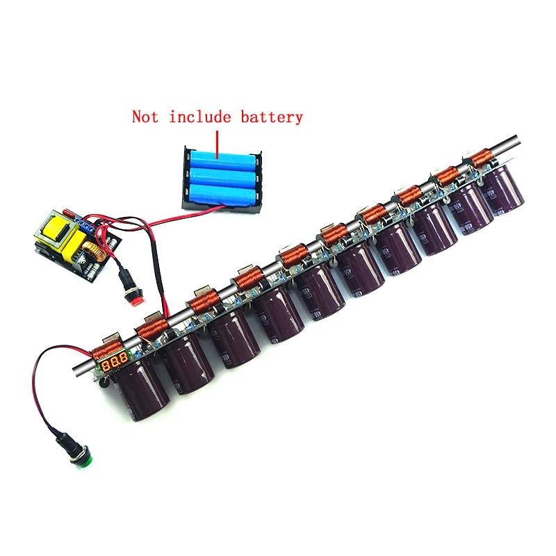 10level gun kit/finished product Coil accelerator Student experimental training