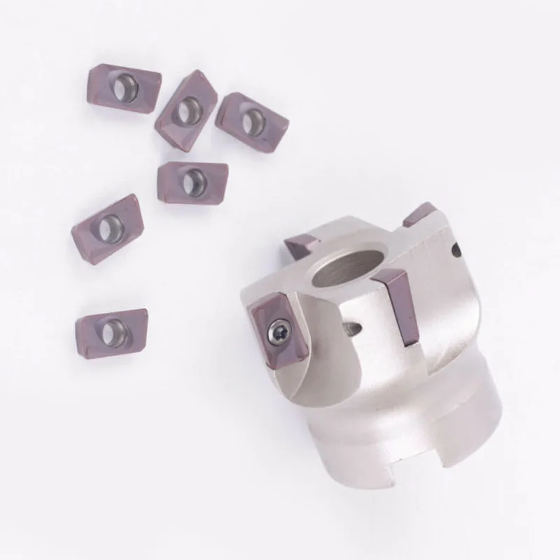 BAP400R-50-22-4F сменный фрезерный станок с ЧПУ+ 10 шт APMT1604PDER-H2 1125
