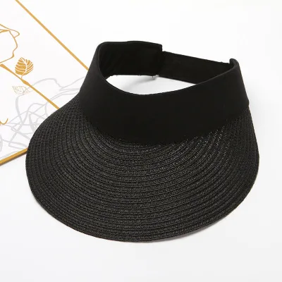 Staw Visor Personalized Party Hat 