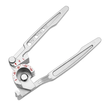 

180 Degree Manual Tubing Bender 1Pc 3In1 1/4" 5/16" 3/8" Pipe Tube Bender Water Gas Pipe Plumbing Bending Tool for Copper Brass