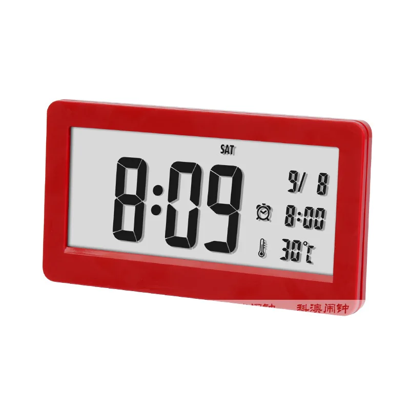 Multi-functional Mute Antair Nightstand Temperature Date Electronic Clock Night Light Desktop Electronic Clock Amazon Alarm Cloc