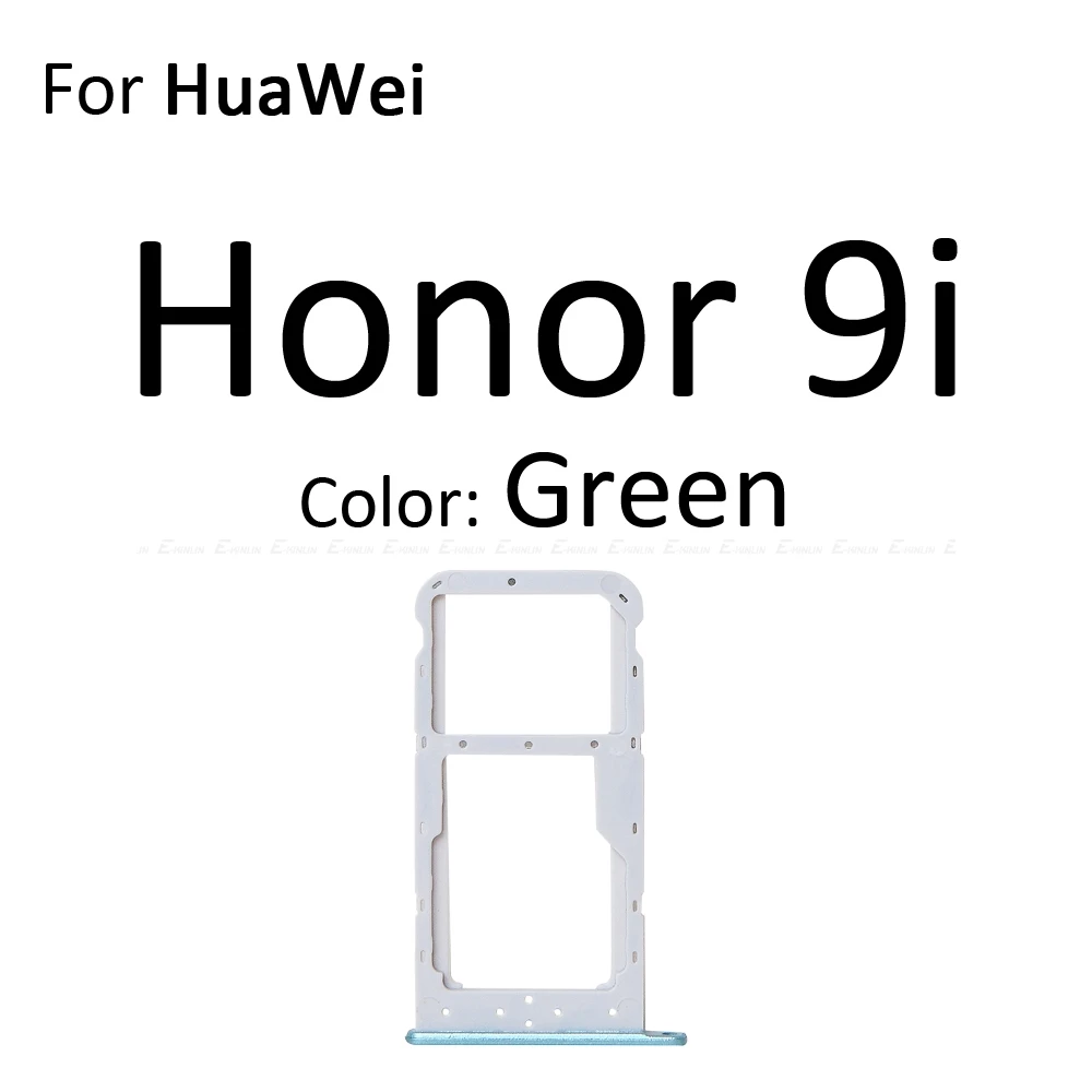 Micro SD sim-карта слот, разъем для лотка адаптер Коннектор кард-ридера для Huawei Honor 9 Lite 9i контейнер держатель запасные части