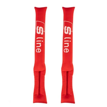 

2pcs PU Leather car seat gap pad Car Seat Cushion Crevice Gap Stopper Leakproof Protector For Audi a3 a4 a5 a6 s4 s5 s6 s7 c5