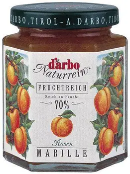 

Darbo Fruchtreich Rosenmarillen-Konfitüre (70 % Frucht) - 200g - 4x