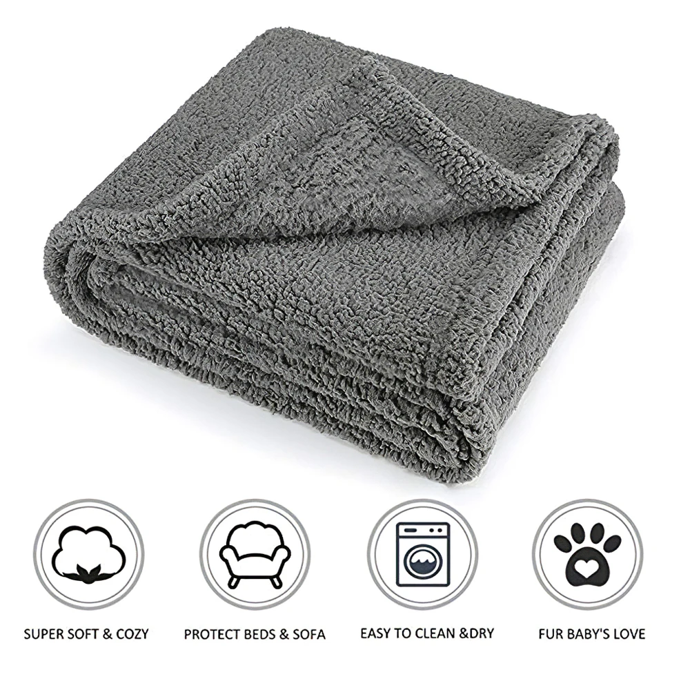 Comfortable Durable Cat Bed Nest Collapsible Cat Bed with Plush Blanket for Cats Dogs Rabbits Pets 40* 40* 15cm