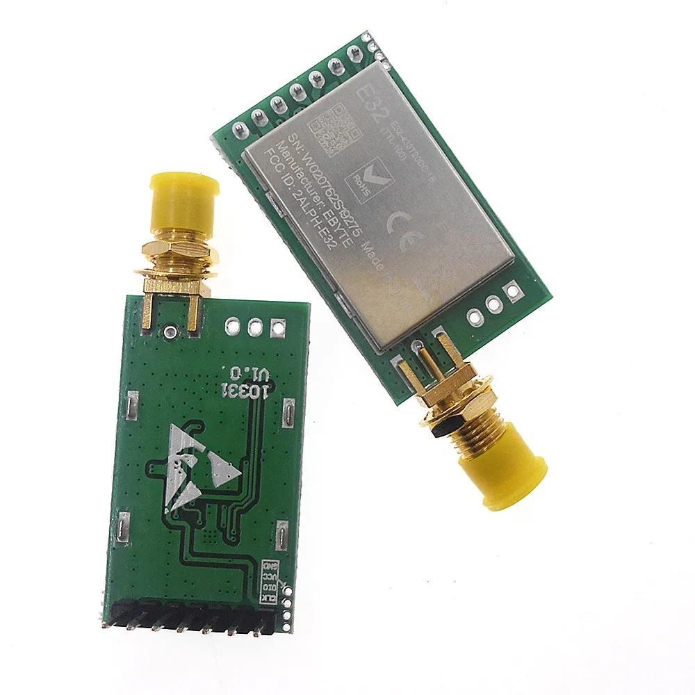 E32 TTL 100 433T20DC LoRa SX1278 433 МГц Беспроводной радиочастотный модуль iot трансивер UART