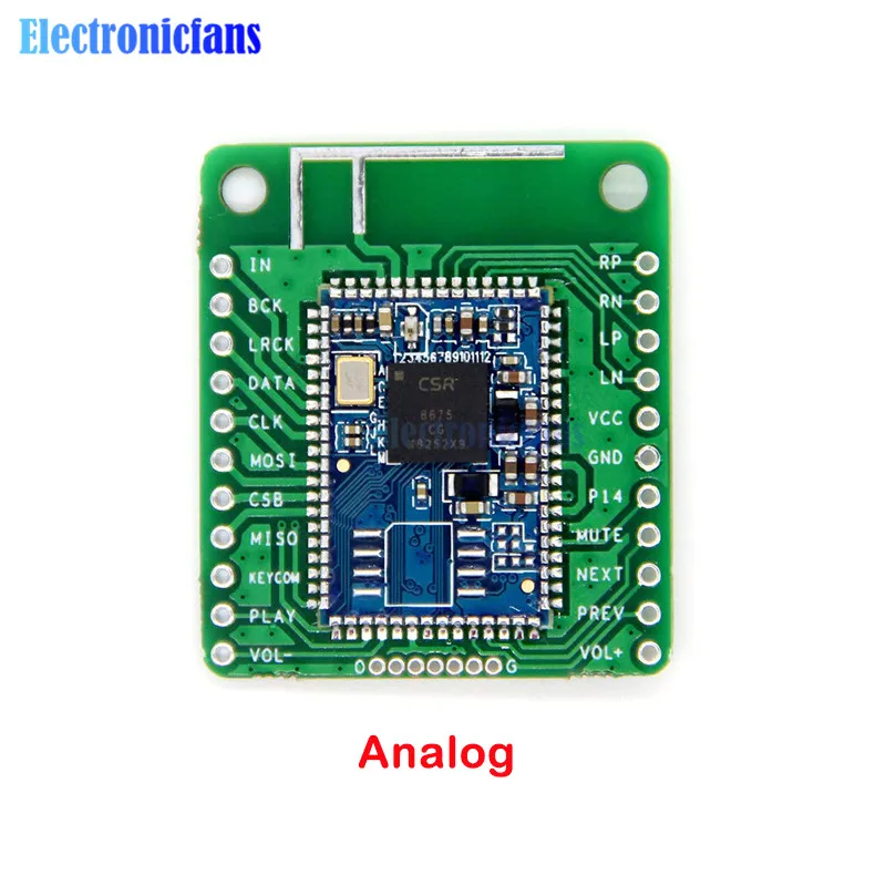 CSR8675 Bluetooth V5.0 Bluetooth с низким энергопотреблением Аудио приемник модуля плата APTX-HD без потерь сжатия I2S волокно SPDIF