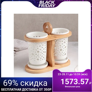 

Set of stands for cutlery "Estet", drawing circles