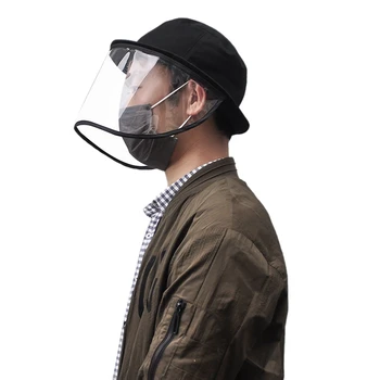 

Multi-Function Protective Cap Protective Hat Eye Protection Anti-Fog Windproof Hat Anti-Saliva Face Cover