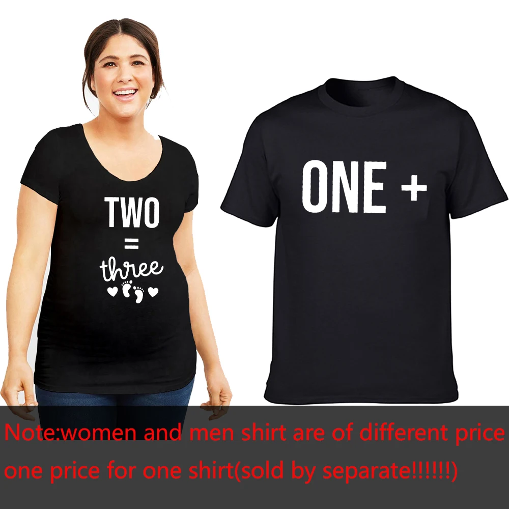 Mommy Daddy Matching Pregnancy Shirts 