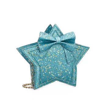 

Star Children bags fashion princess shoulder bag sequins star Messenger bag girls purse cute girl bag BW01-SB-ntqbxx