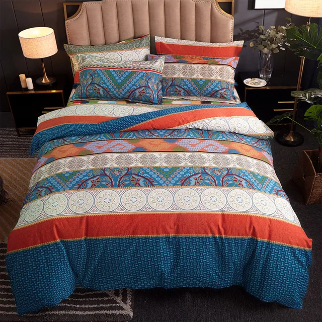 Brushed Cotton Bedding Set 4 Pcs Luxury Bedding Store