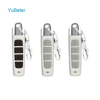 

YuBeter 315 MHZ 433MHZ Remote Control ABCD 4 Buttons Clone Wireless Remote Control Duplicator Garage Door Opener Copy Controller